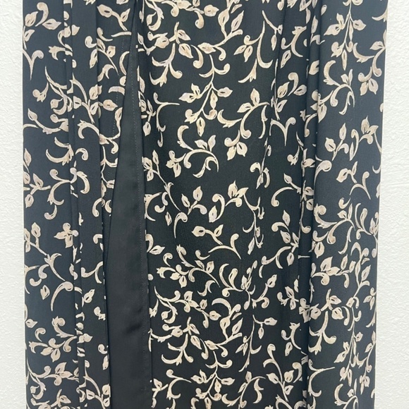 Jones New York True Wrap Vintage 90s Y2K Retro Floral Grunge Maxi Skirt Size 10P - Picture 8 of 11